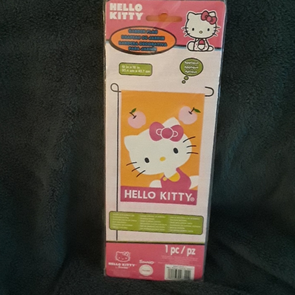 Hello kitty garden flag